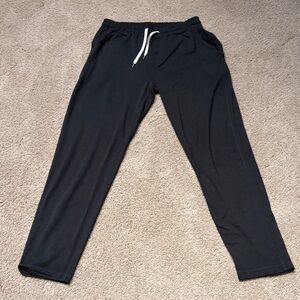 Vuori Ponto Performance Black Pant Mens Size Large